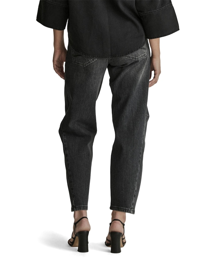 Coco (Barrel) - D20 dames jeans zwart