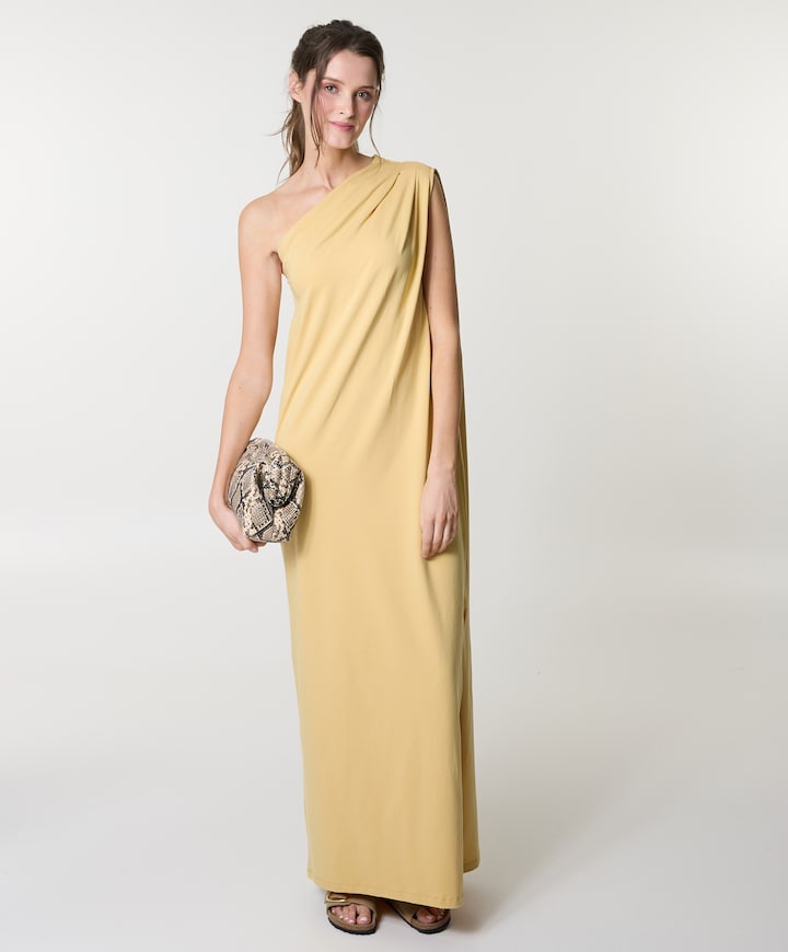Dames jurk geel