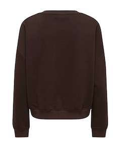 Dames sweater bruin