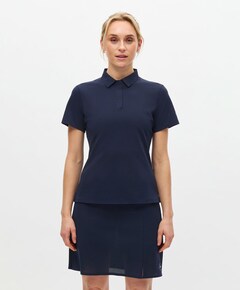 Dames polo blauw
