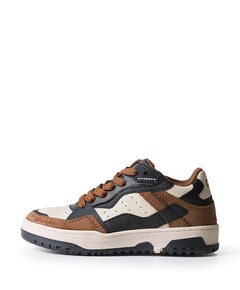 jongens sneakers bruin
