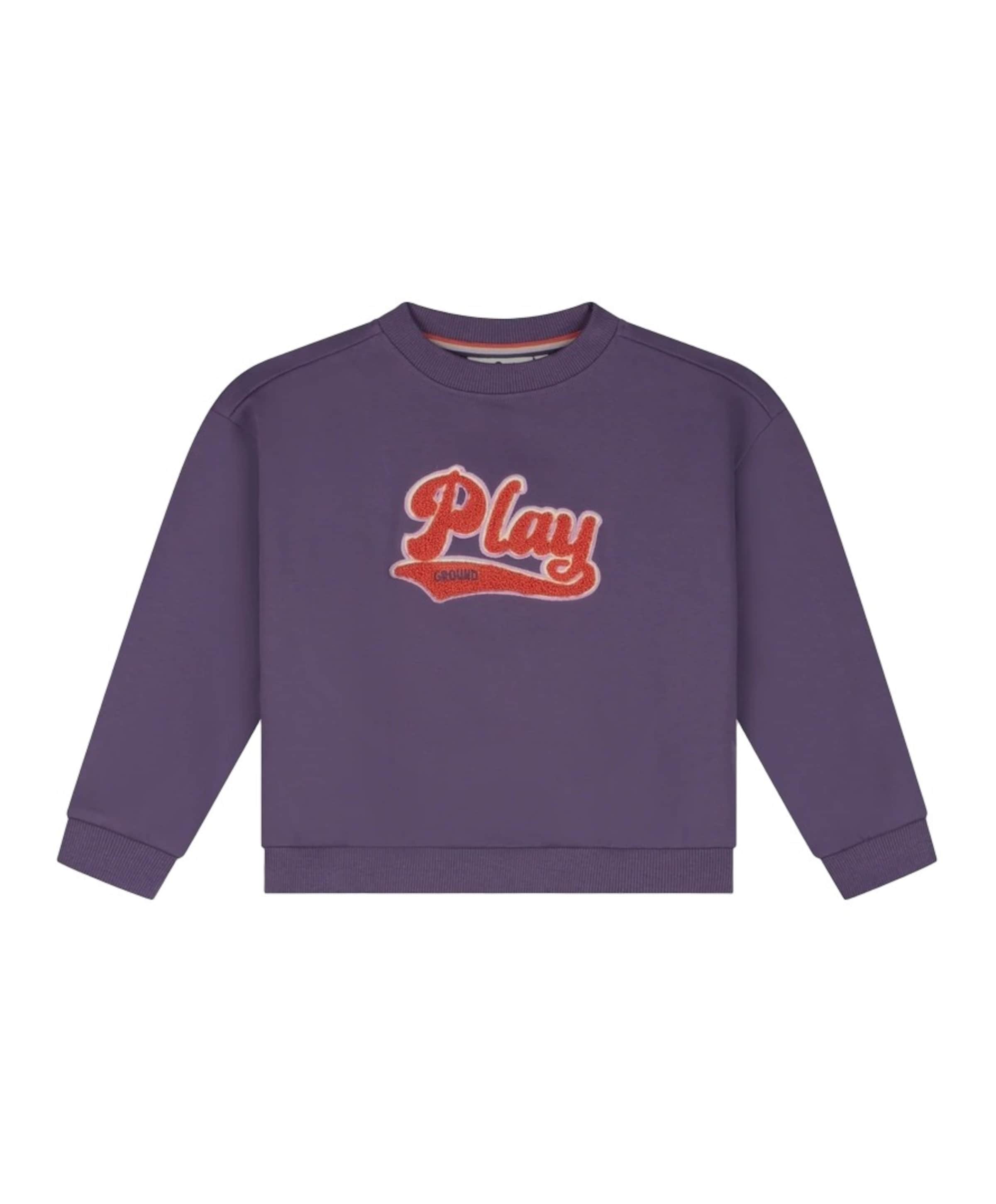 Meisjes sweater paars