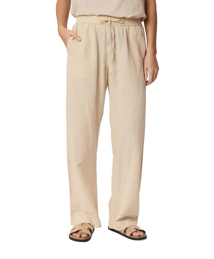 Sonar Linen broek beige