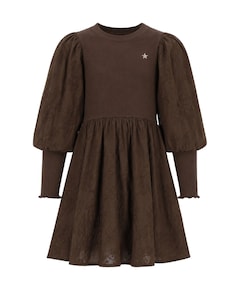 Meisjes jurk bruin