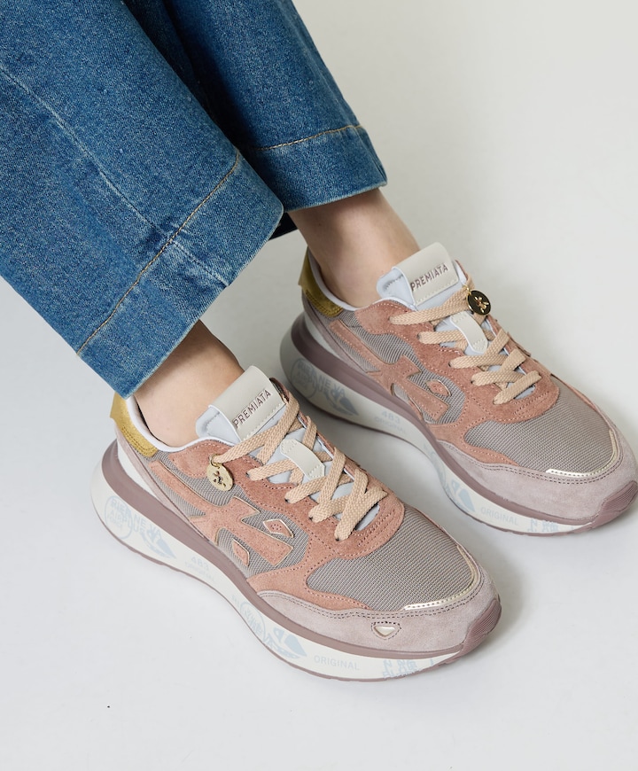 Lauryn dames sneakers roze