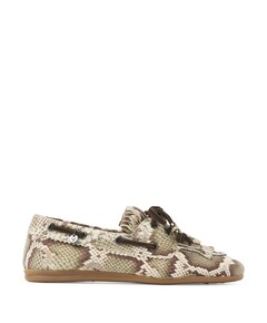 June Loua dames loafers bruin
