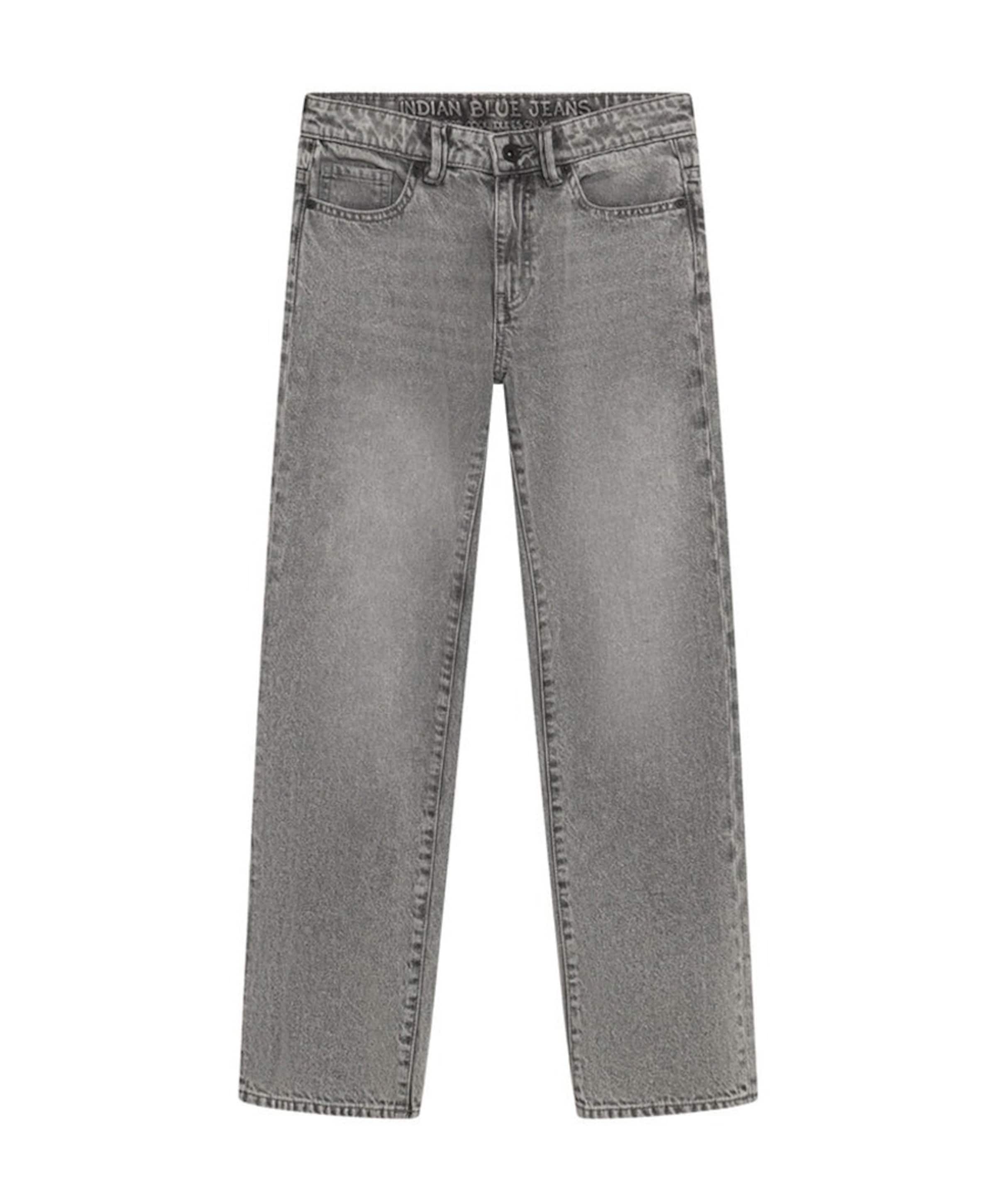 Wide Loose Fit jongens jeans grijs
