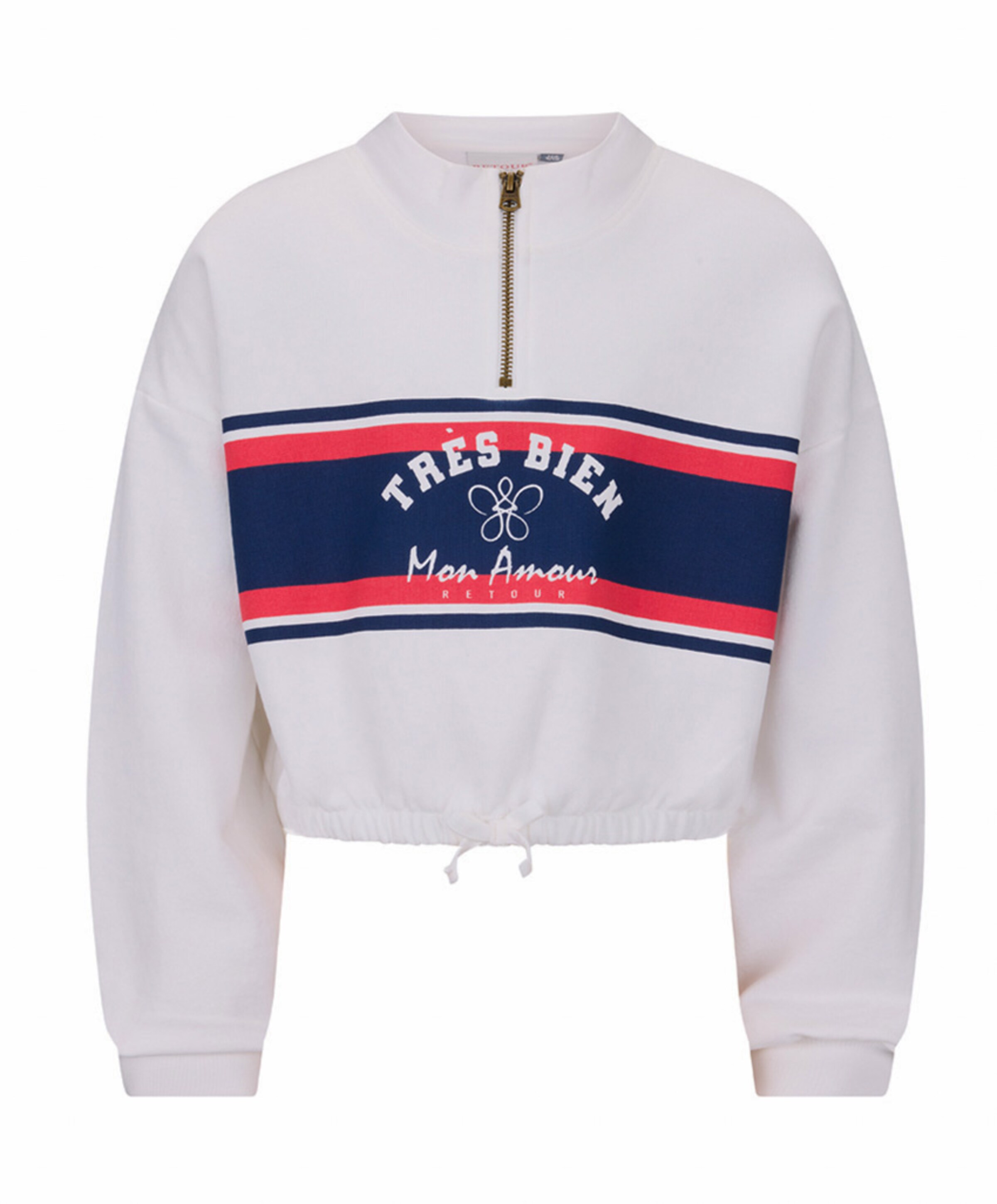 Meisjes sweater ecru