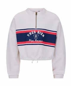 Meisjes sweater ecru