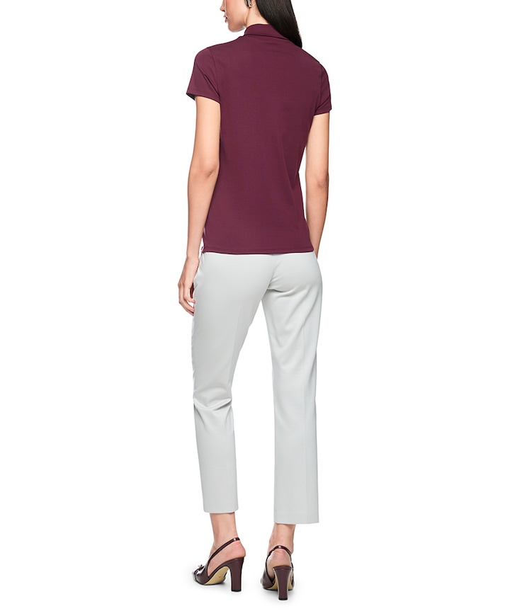 Dames T-shirt bordeaux