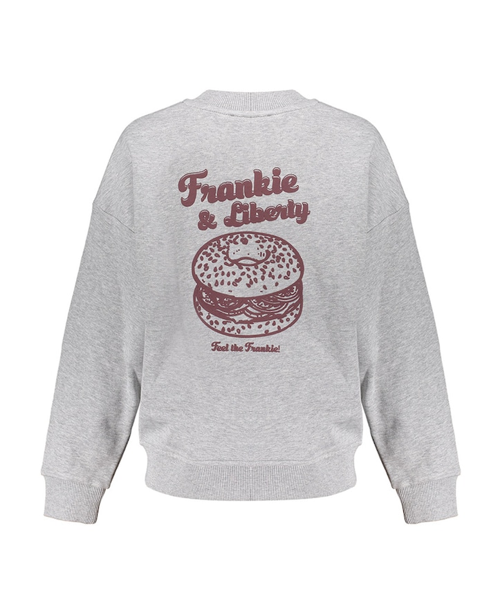 Meisjes sweater grijs