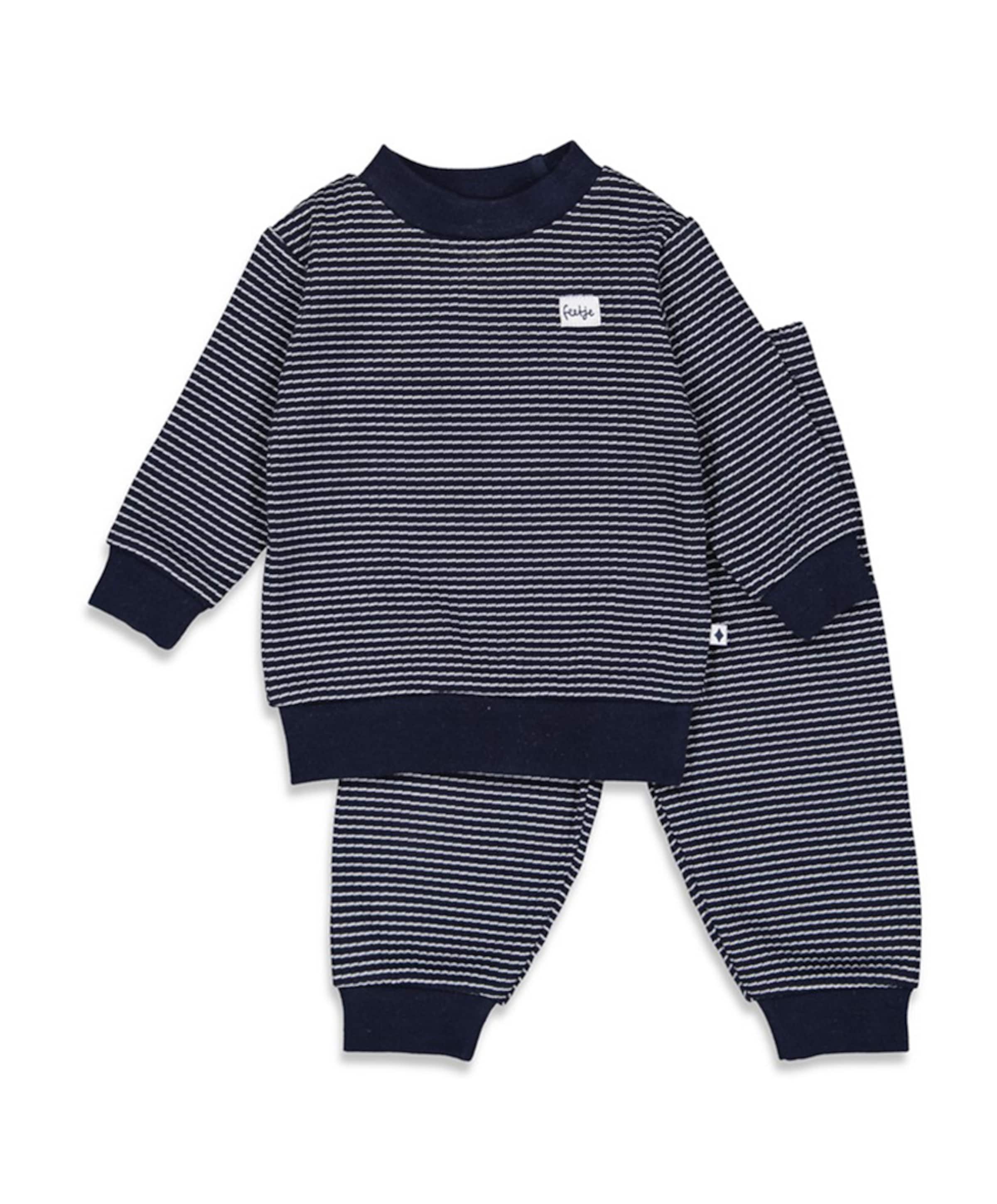 Uniseks pyjamaset blauw
