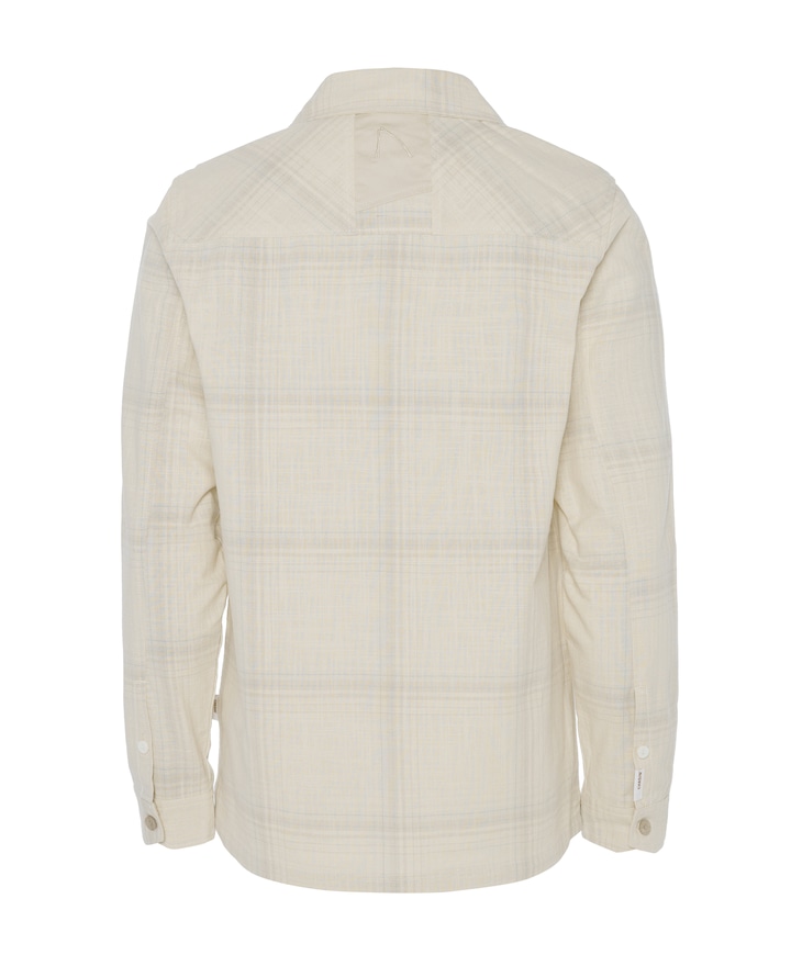 Heren overshirt ecru