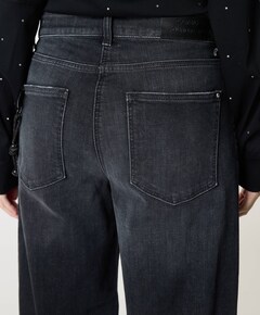 Baggy dames jeans zwart