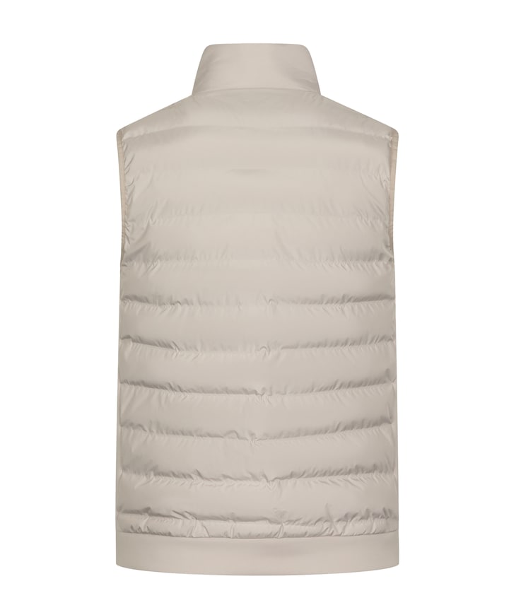 Heren bodywarmer beige