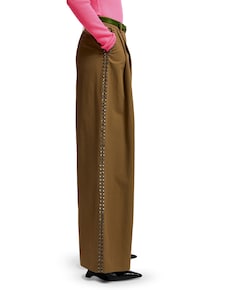 Korrupt Studded dames broek beige
