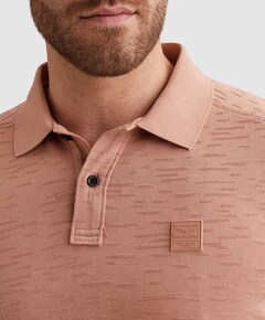 Heren polo roze