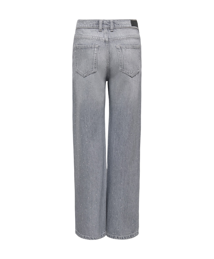 KOGCOBAIN RHS WIDE DNM AZG815 NOOS meisjes jeans grijs