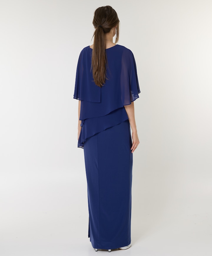 Dames jurk blauw
