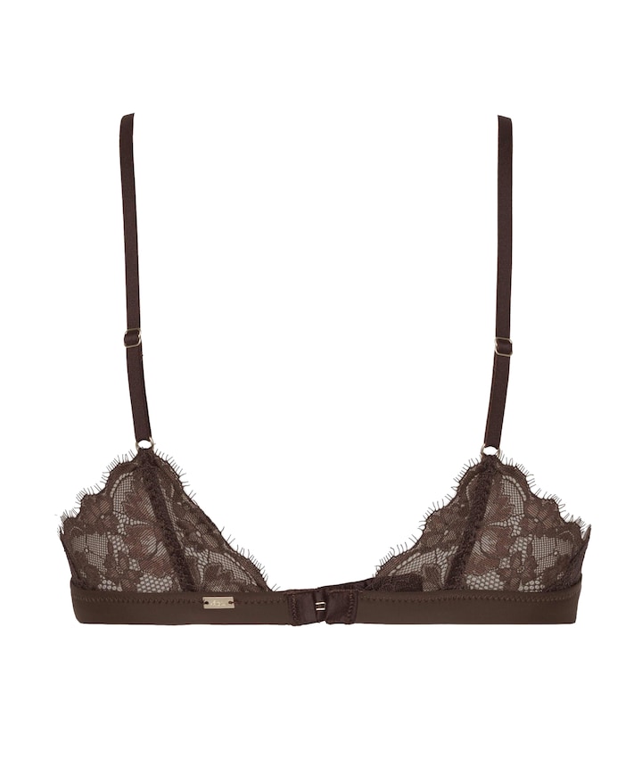 Dames bralette bruin