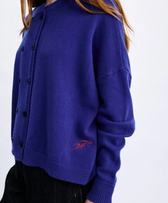 Dames vest blauw