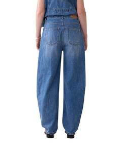 Cocoon fit Soft comford twill dames jeans blauw