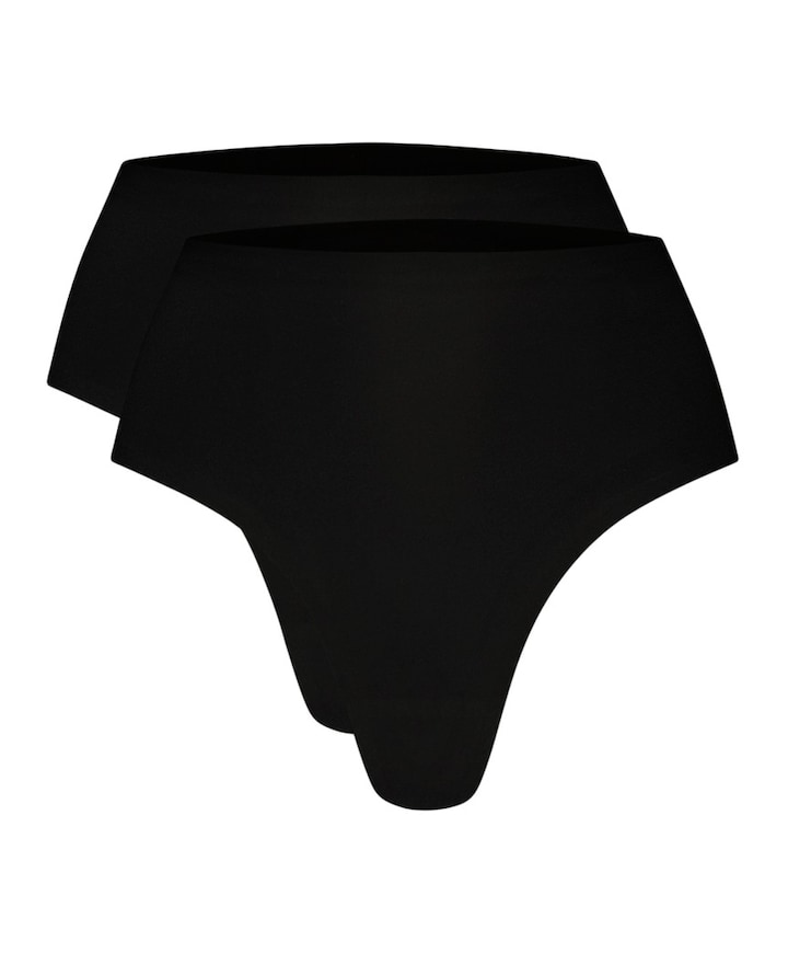 Dames string zwart