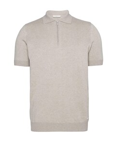Heren polo beige