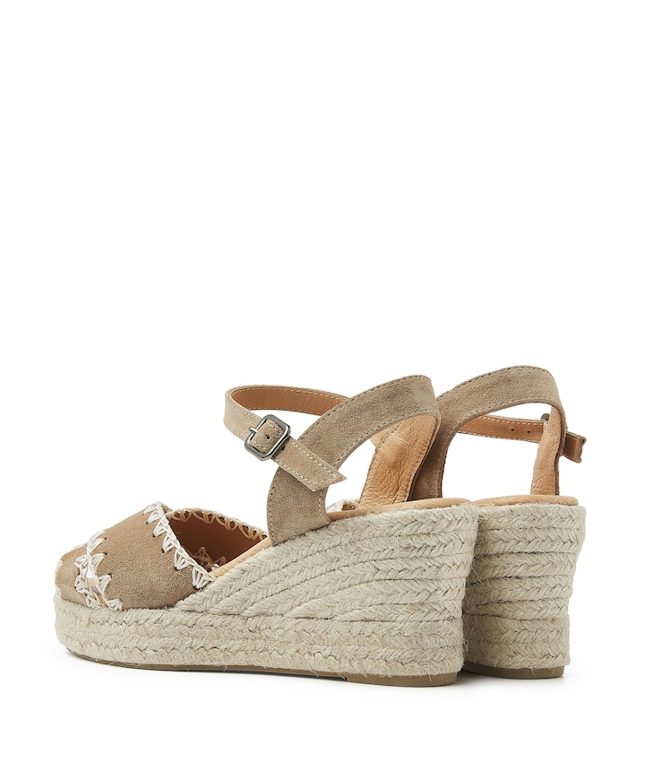 Luisa Ayla dames sandalets beige