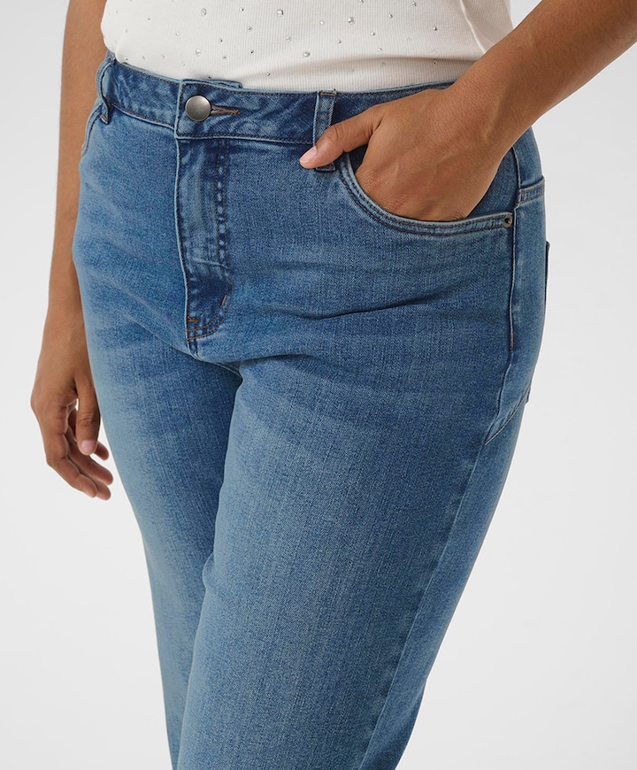 KCflora Flared Long jeans blauw