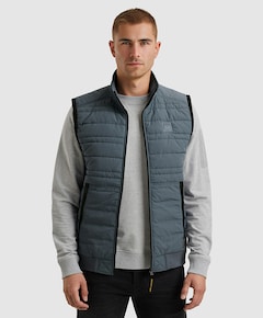 Heren bodywarmer blauw