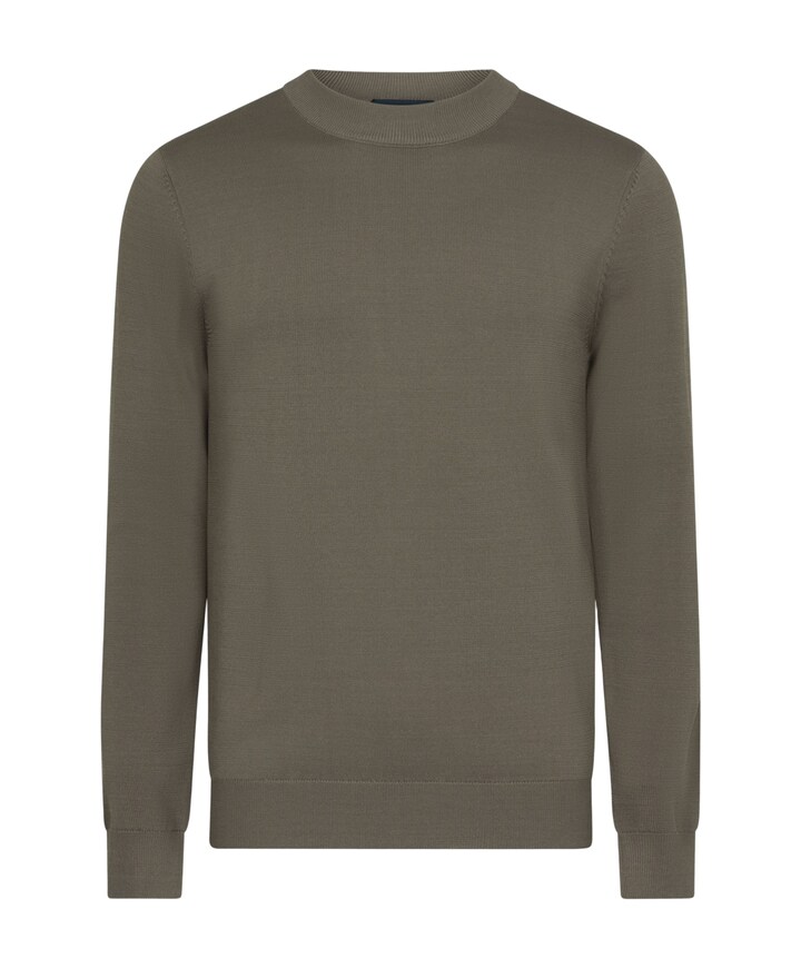 Heren coltrui beige
