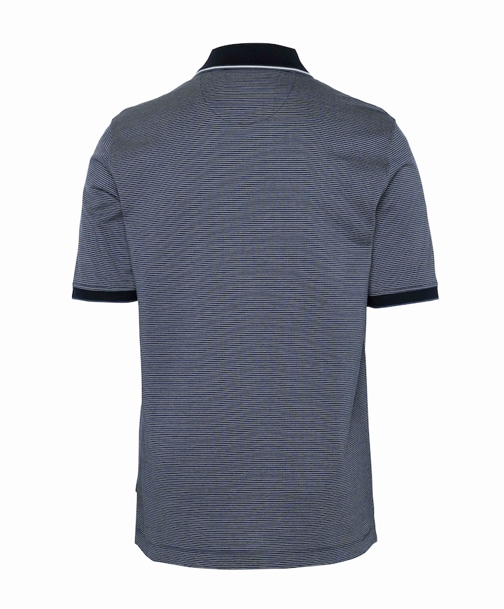 Heren polo blauw