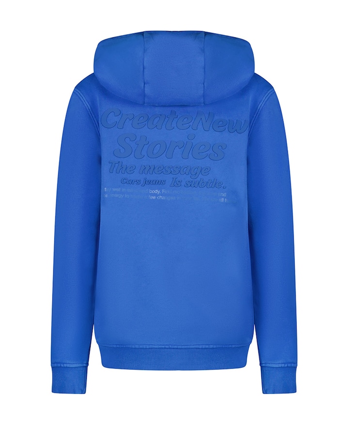 Hoodie blauw