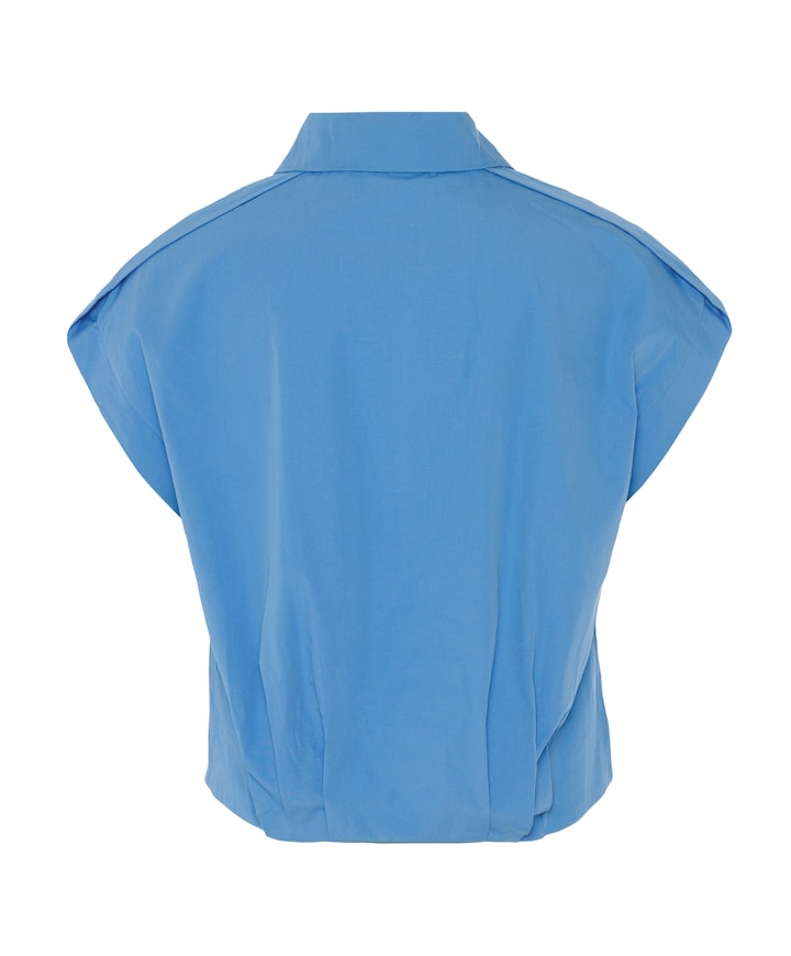 Dames blouse blauw