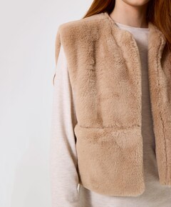 Gilet beige