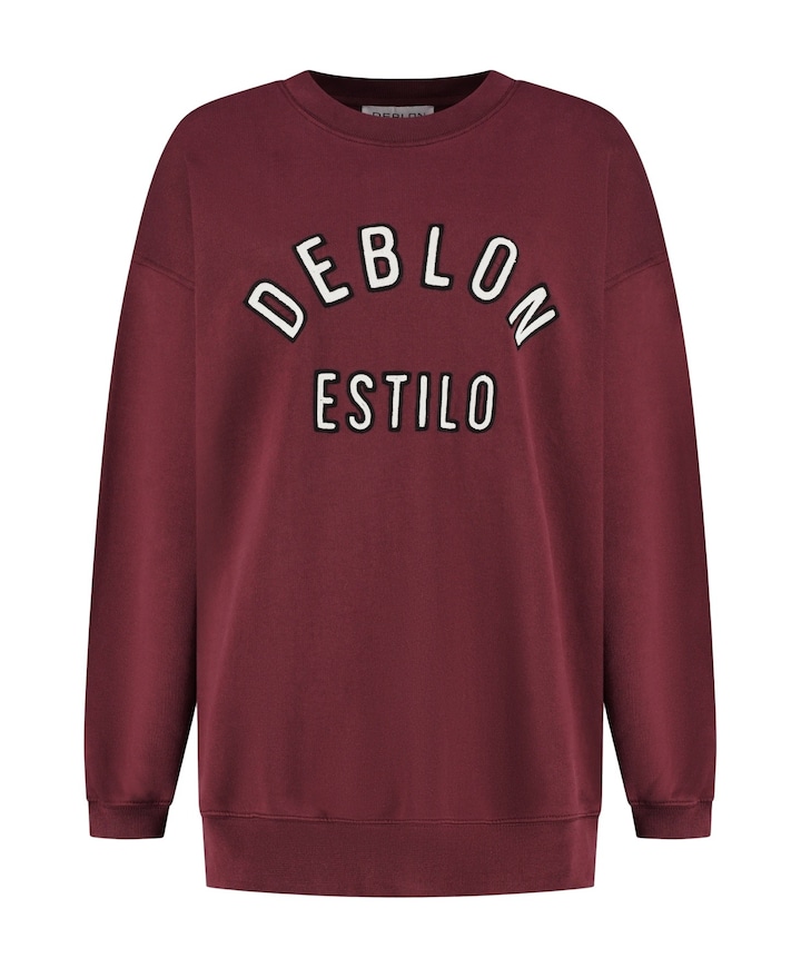 Dames trui bordeaux