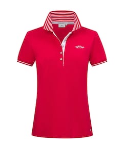 Dames polo rood