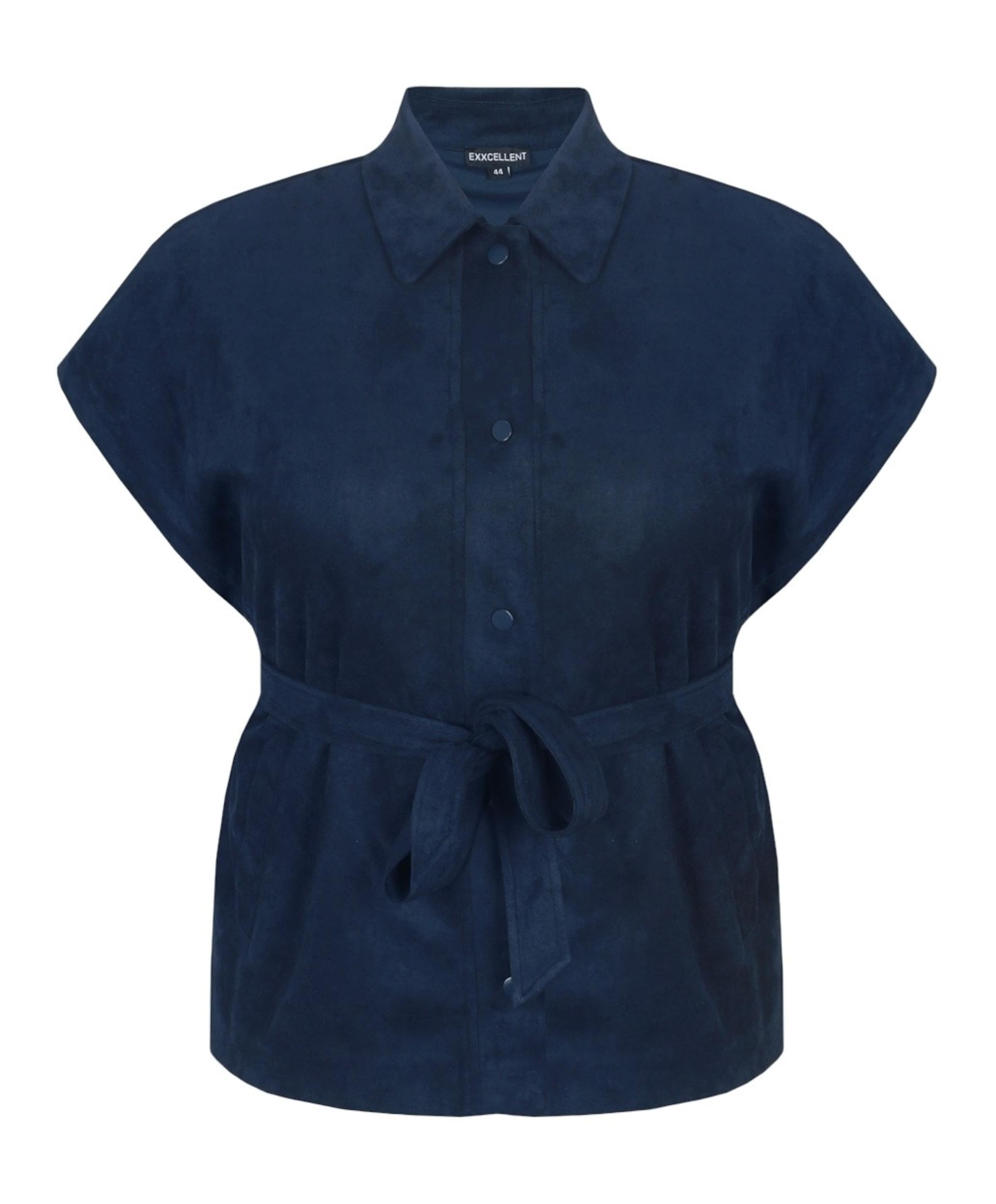 Dames gilet blauw