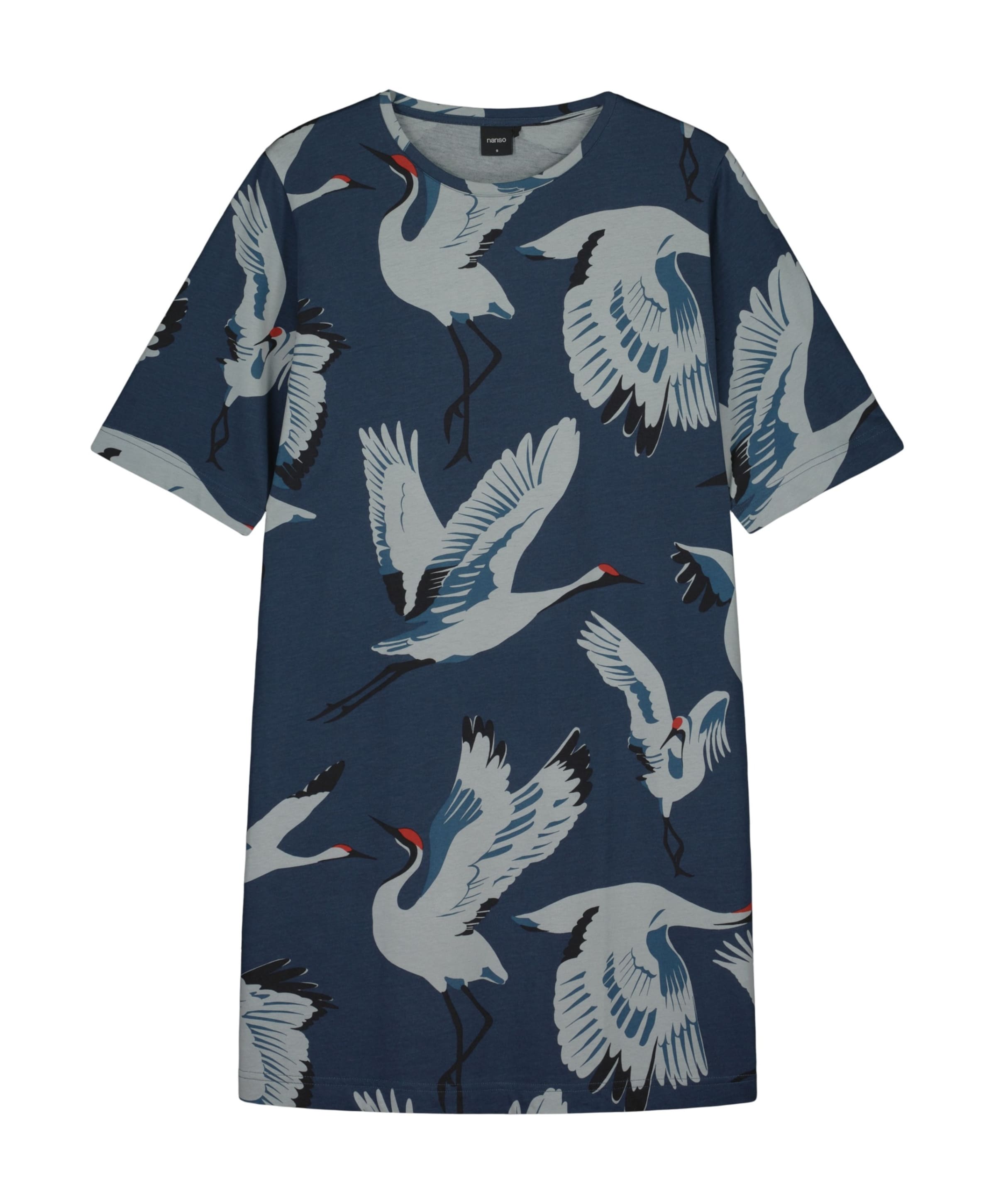 Dames nachthemd blauw