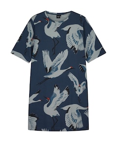 Dames nachthemd blauw