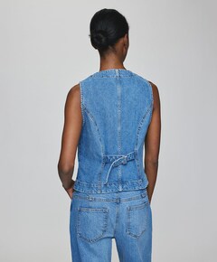 Gilet blauw