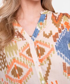 Dames blouse beige