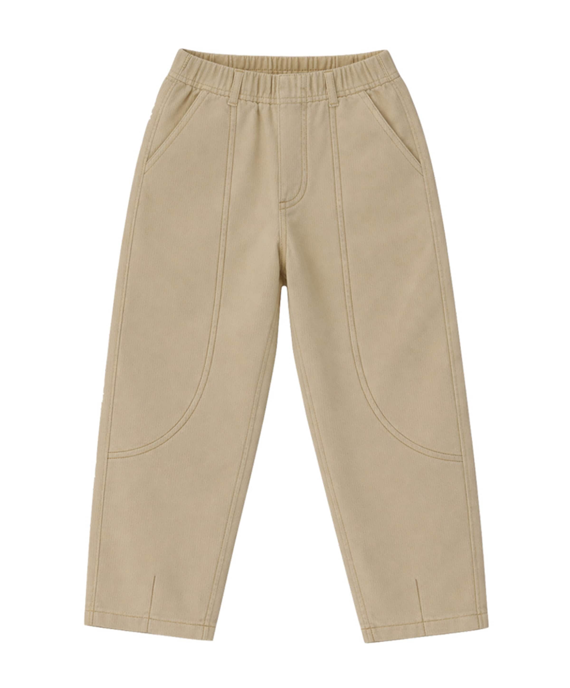 jongens broek beige
