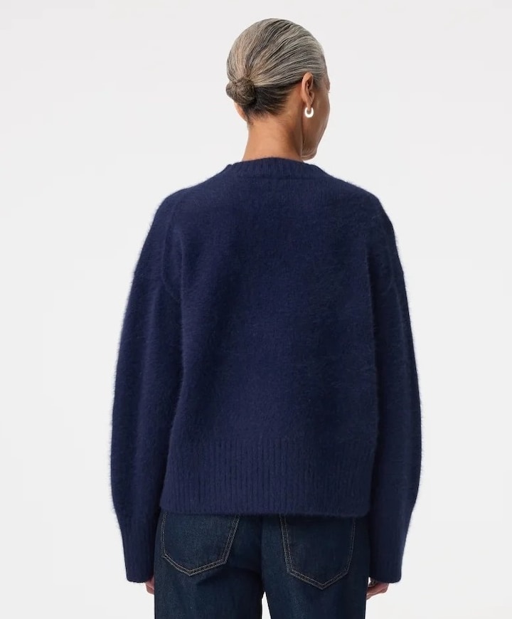 Dames trui blauw