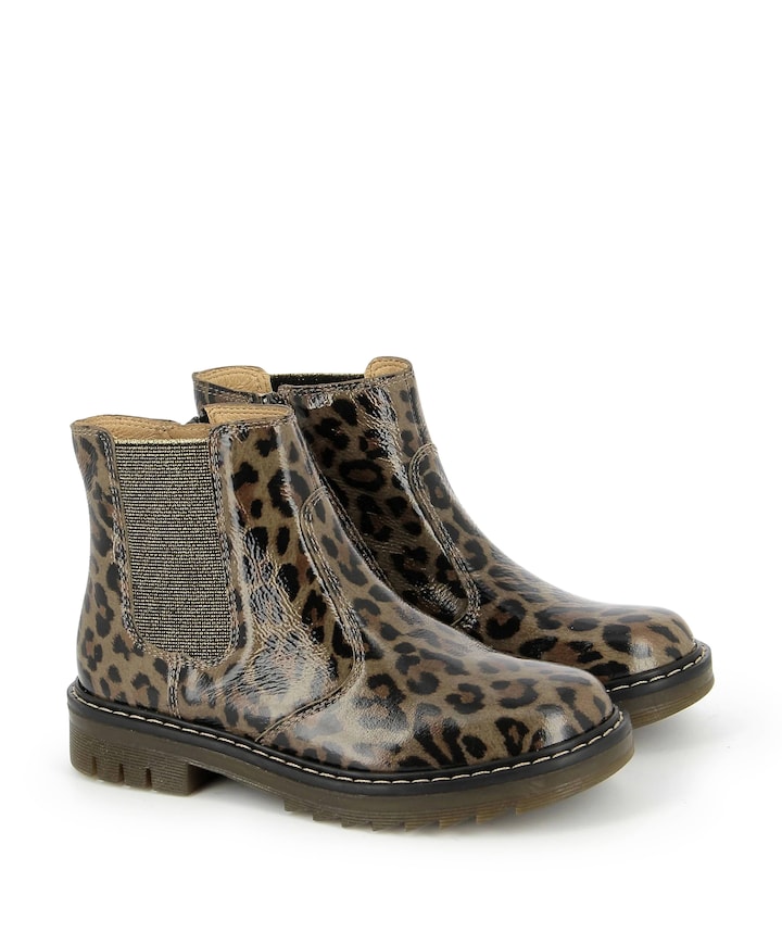 meisjes enkellaarzen bruin