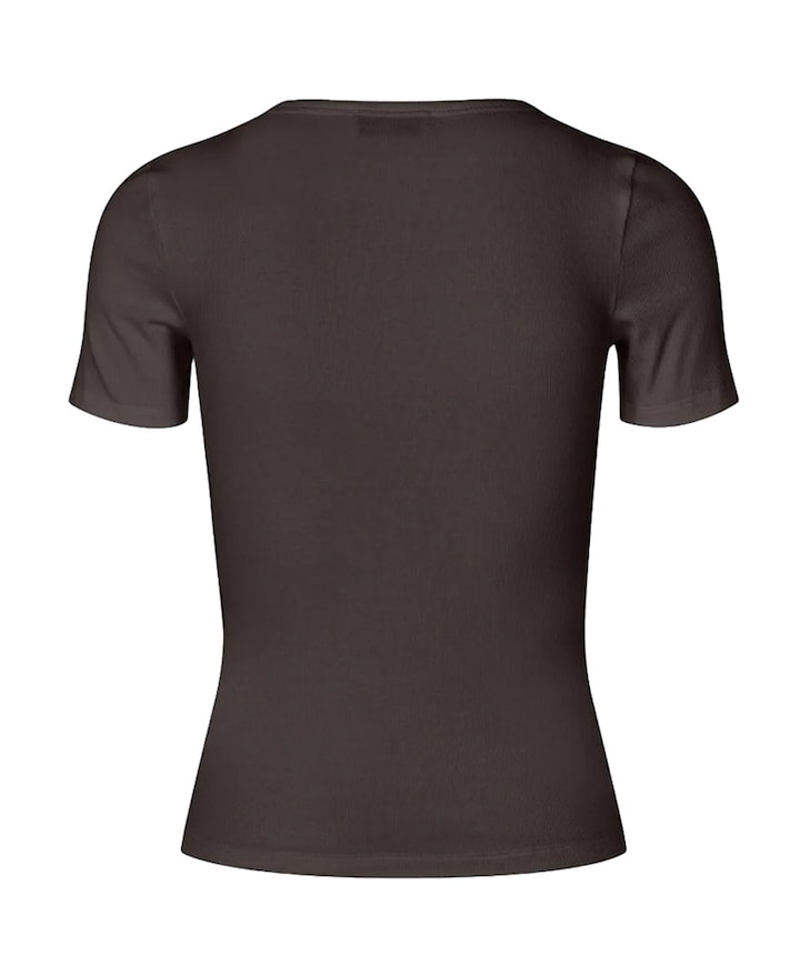 Dames t-shirt bruin