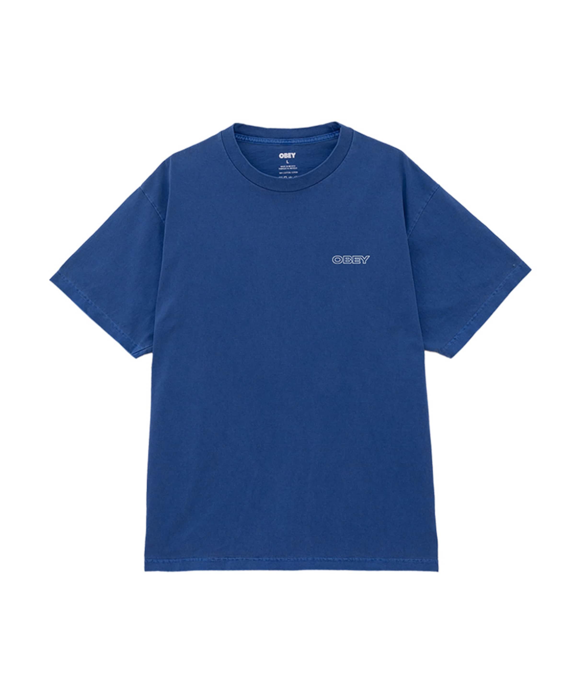 Heren T-shirt blauw