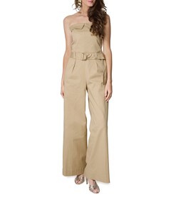 MYRA dames jumpsuit beige