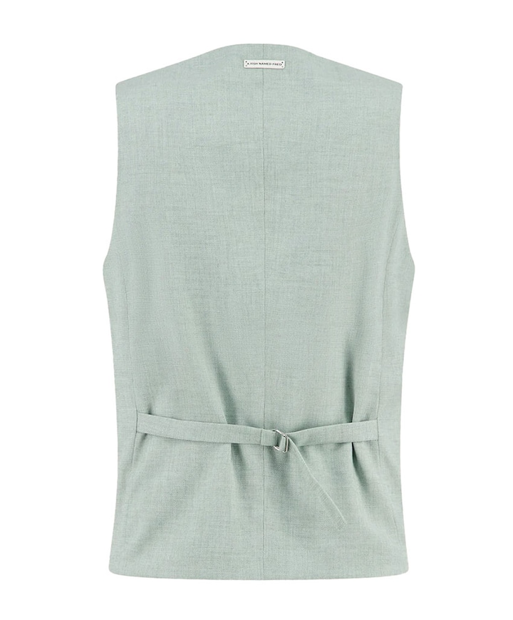 Heren gilet groen